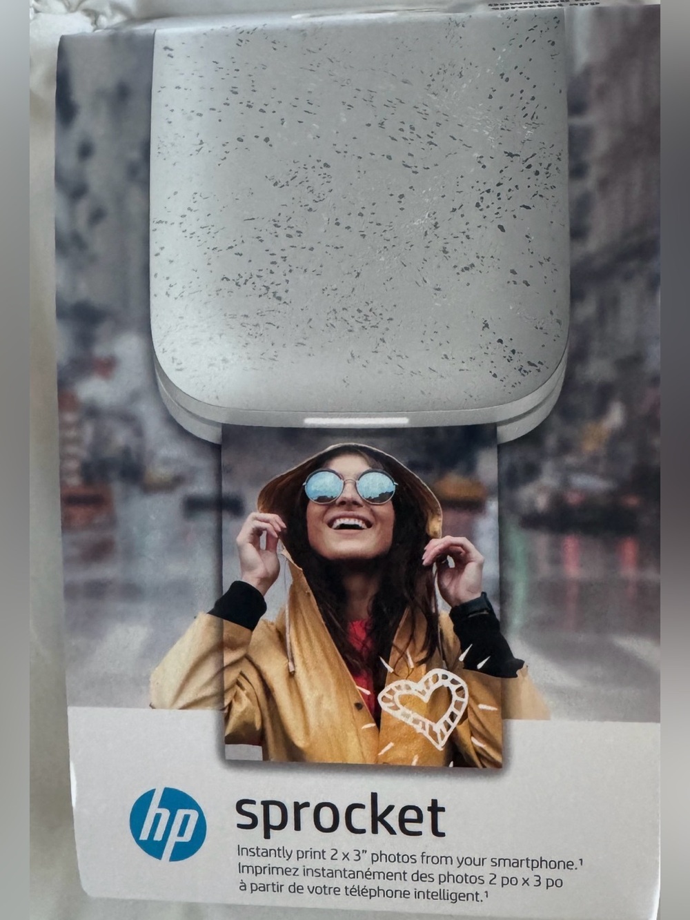 HP Sprocket Compact Photo Printer and 50 Photo Papers